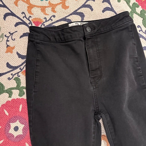 We The Free Black extra  Flared Women's Jeans size 25 - Picture 3 of 5